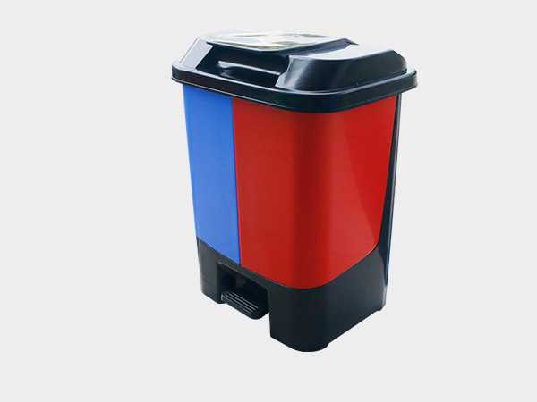 軒盛塑業40L塑料垃圾桶雙桶
